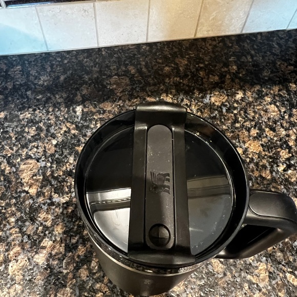 Stanley Matte Black Tumbler with Straw 40oz - Picture 2 of 4